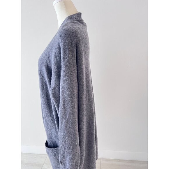 Treasure & Bond Grey Longline Cardigan Size large New Without Tags - Picture 3 of 3
